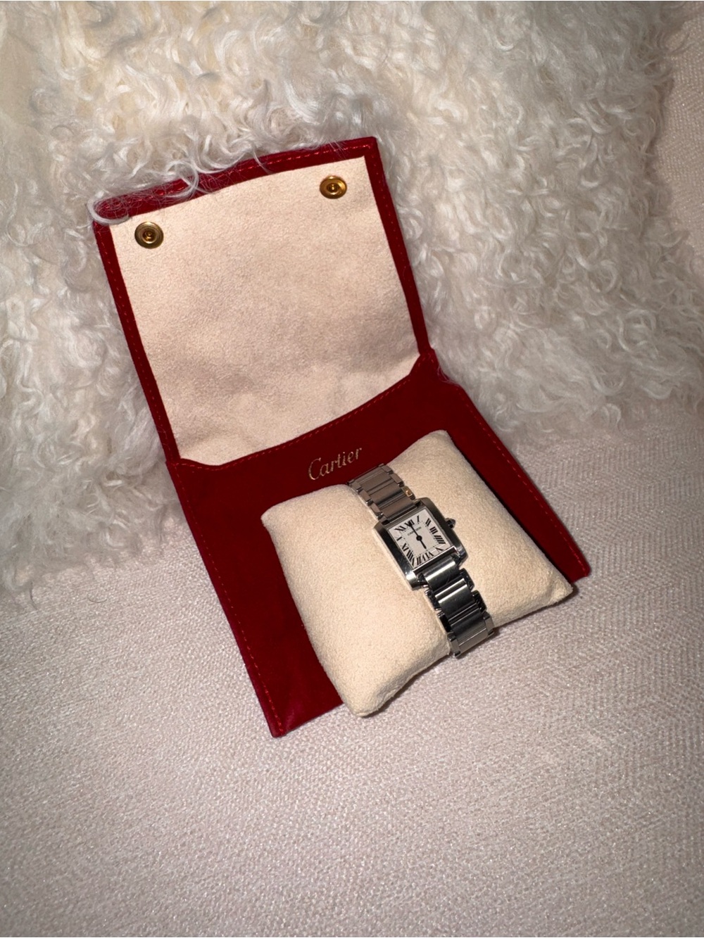 Cartier Tank Française Watch Small - Picture 6 of 8